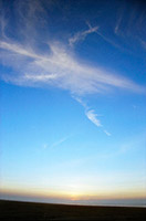 九十九里浜　様々な雲
