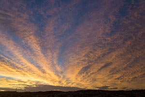 九十九里浜　夕焼けの中の恋人たち